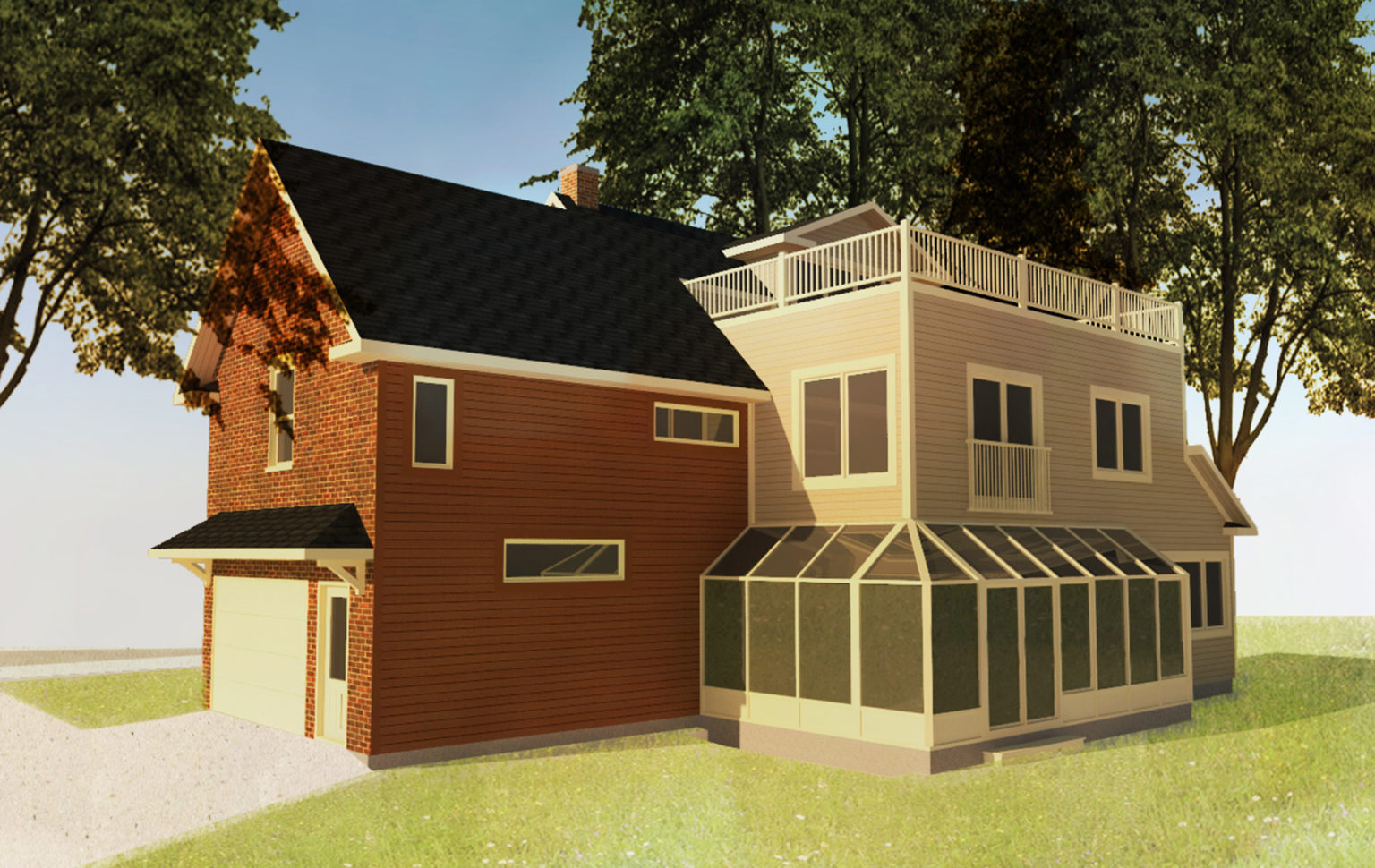 AGRANDISSEMENT LUMINEUX Maryse Leduc Architecture