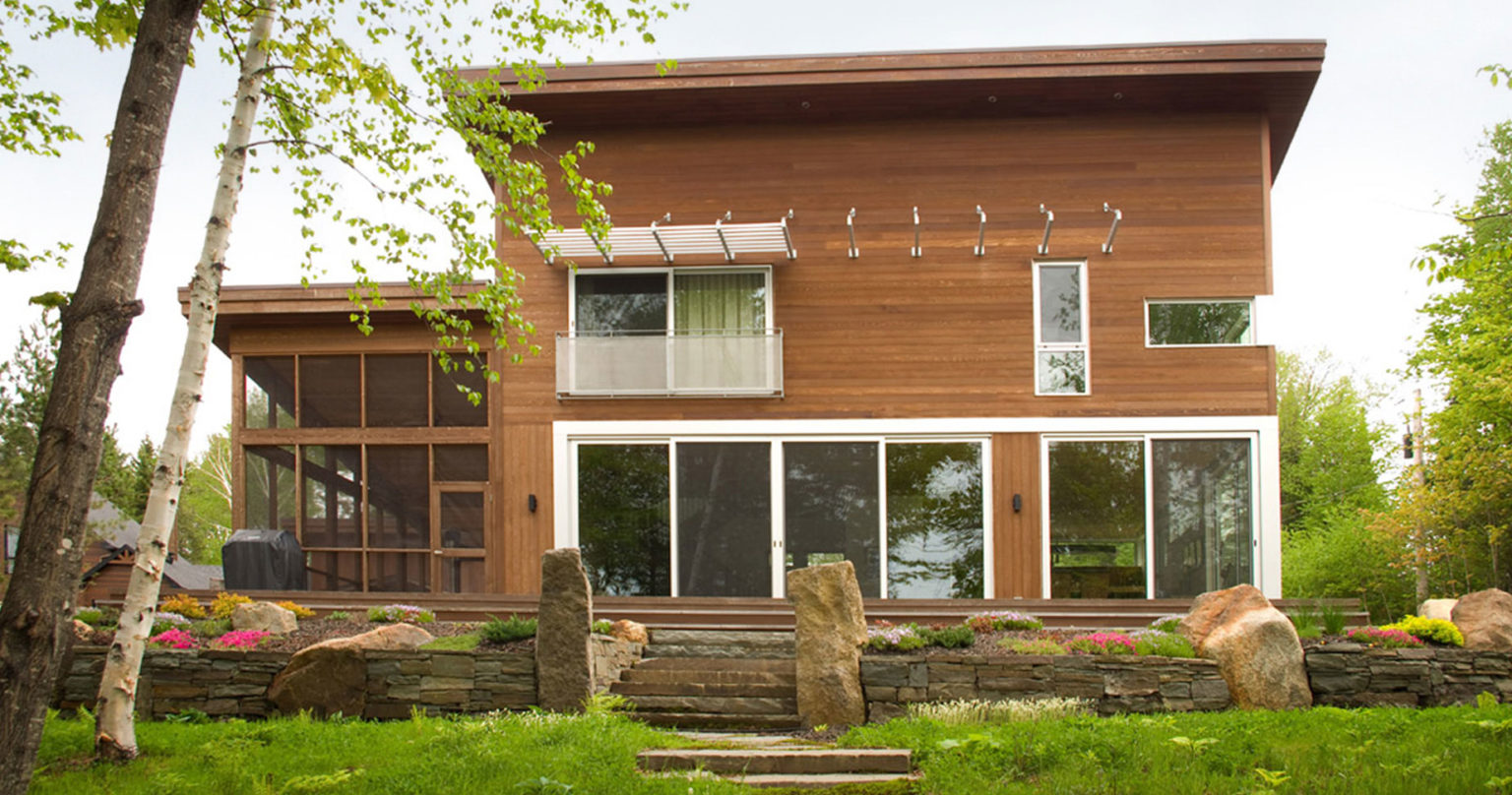 LA CONTEMPORAINE DU LAC Maryse Leduc Architecture